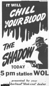 Shadow radio ad