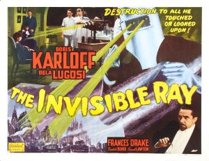 Invisible Ray poster
